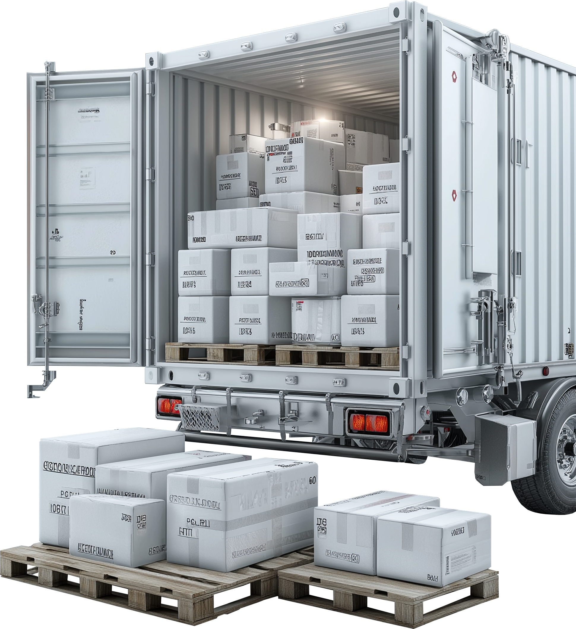 Коробки в кузове